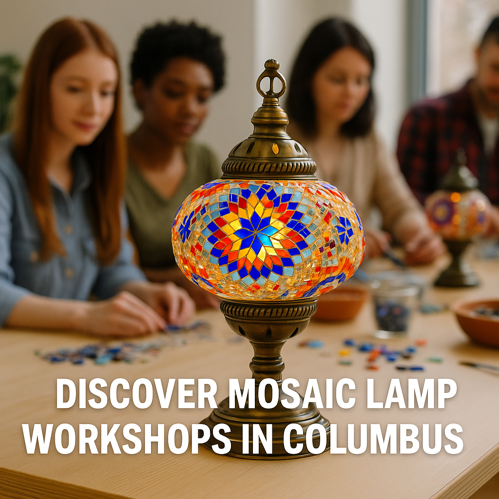 Mosaic Lamp Workshop in Columbus