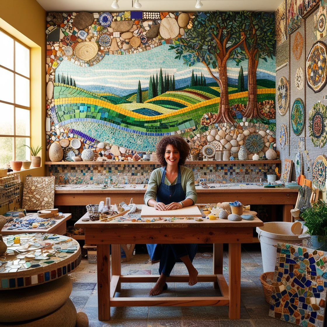 Mosaic Art Studio Guide and Workshops – zenmosaicstudio.com