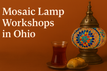 Handmade Mosaic Lamp Classes in Ohio: Columbus, Cleveland, Solon, Cincinnati & More