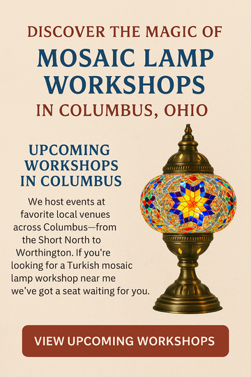 Discover the Magic of Mosaic Lamp Workshops in Columbus, Ohio