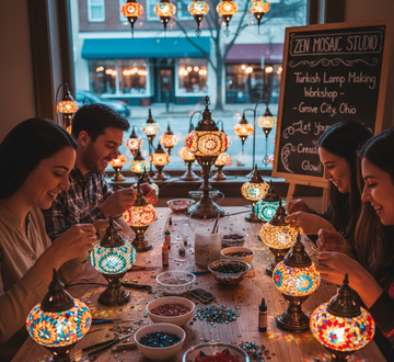 10 Must-Try Experiences in Columbus (Mosaic Lamp Workshop in Ohio)