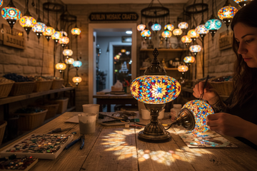Mosaic Lamp Workshop Dublin Ohio