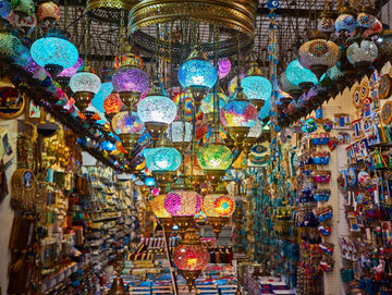 Turkish lamp making