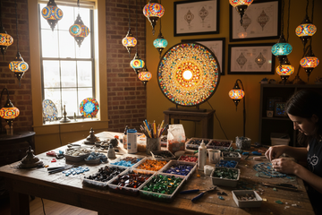 The Mosaic Lamp Workshop Experience in Columbus, Grove City and Hilliard