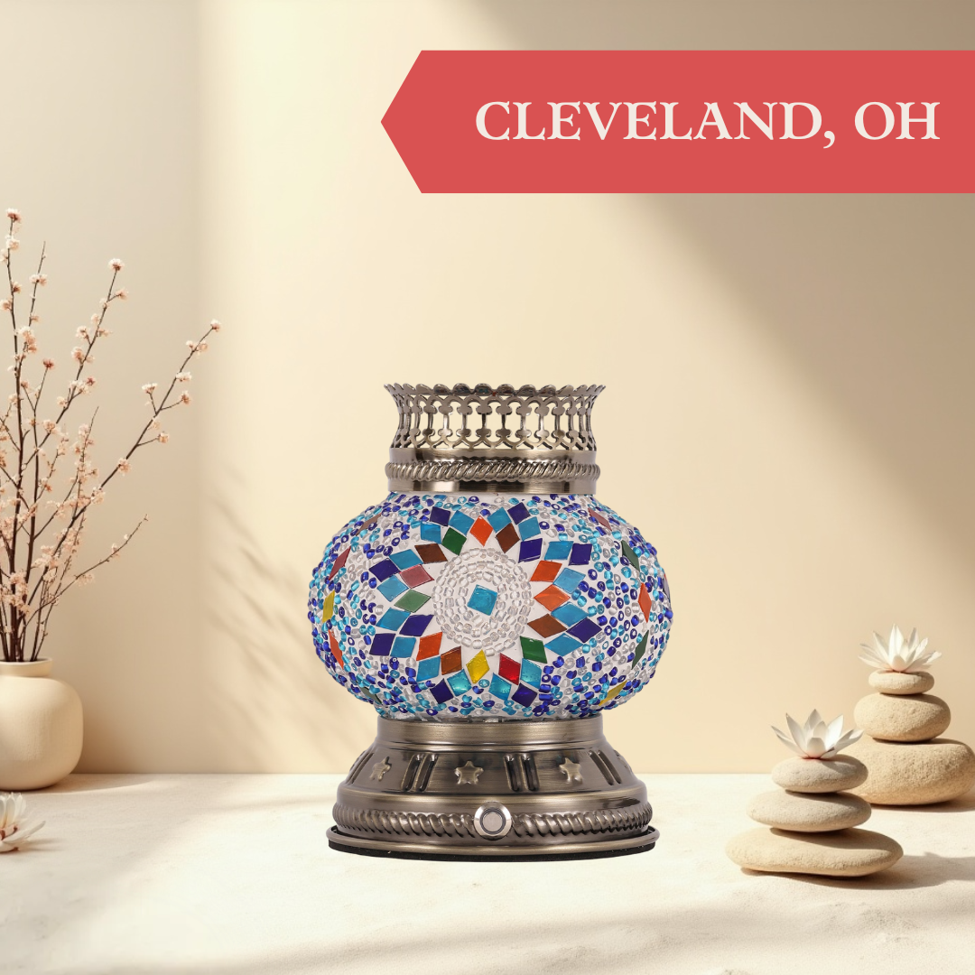 Turkish Mosaic Lamp Workshop Cleveland, OH