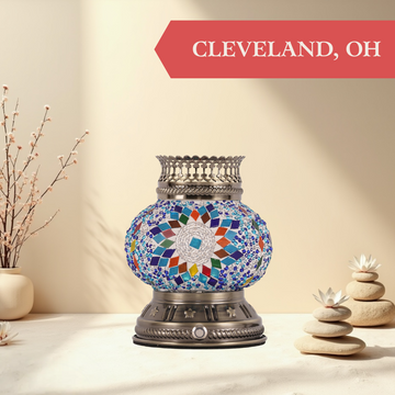 Turkish Mosaic Lamp Workshop Cleveland, OH