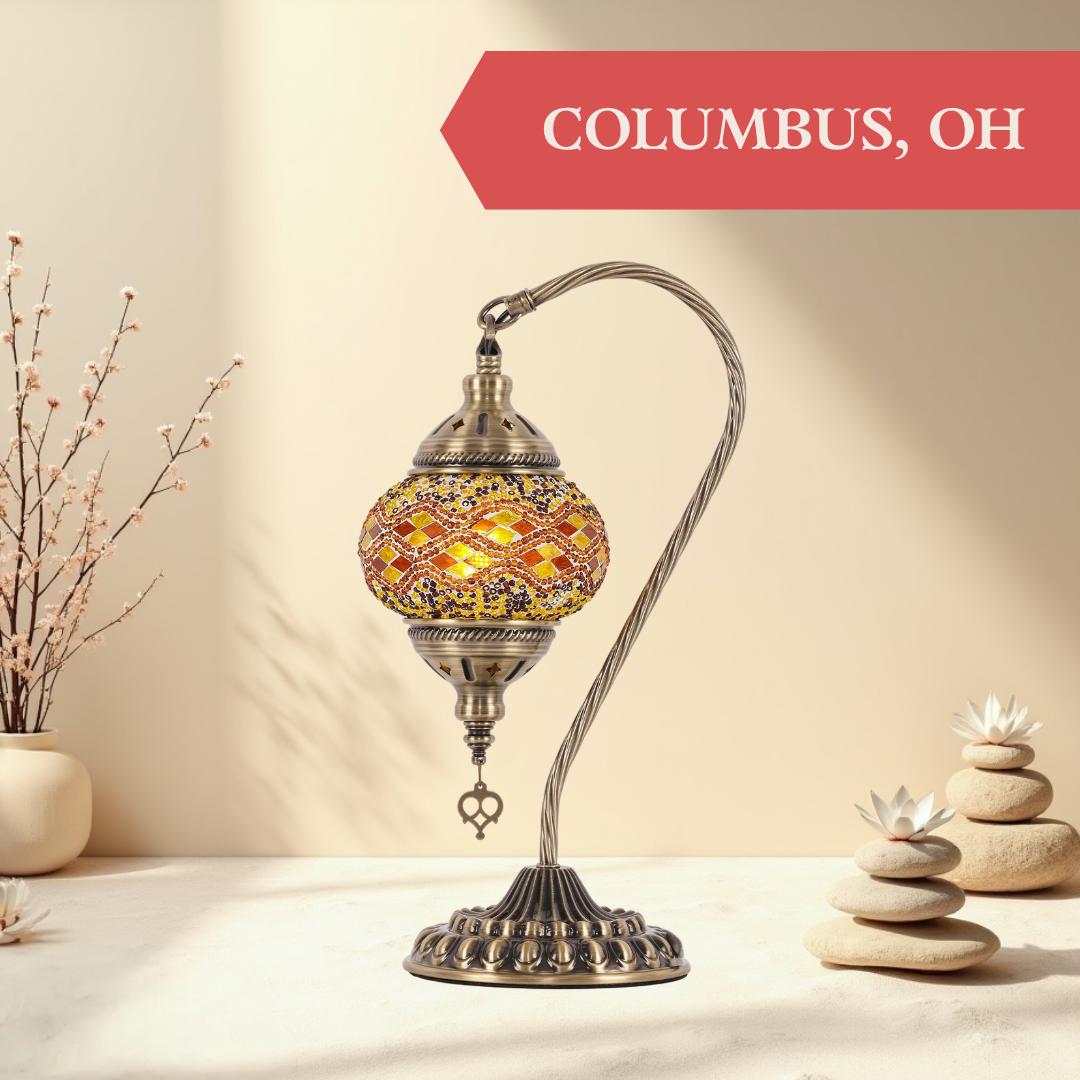 Turkish Mosaic Lamp Workshop Columbus, OH