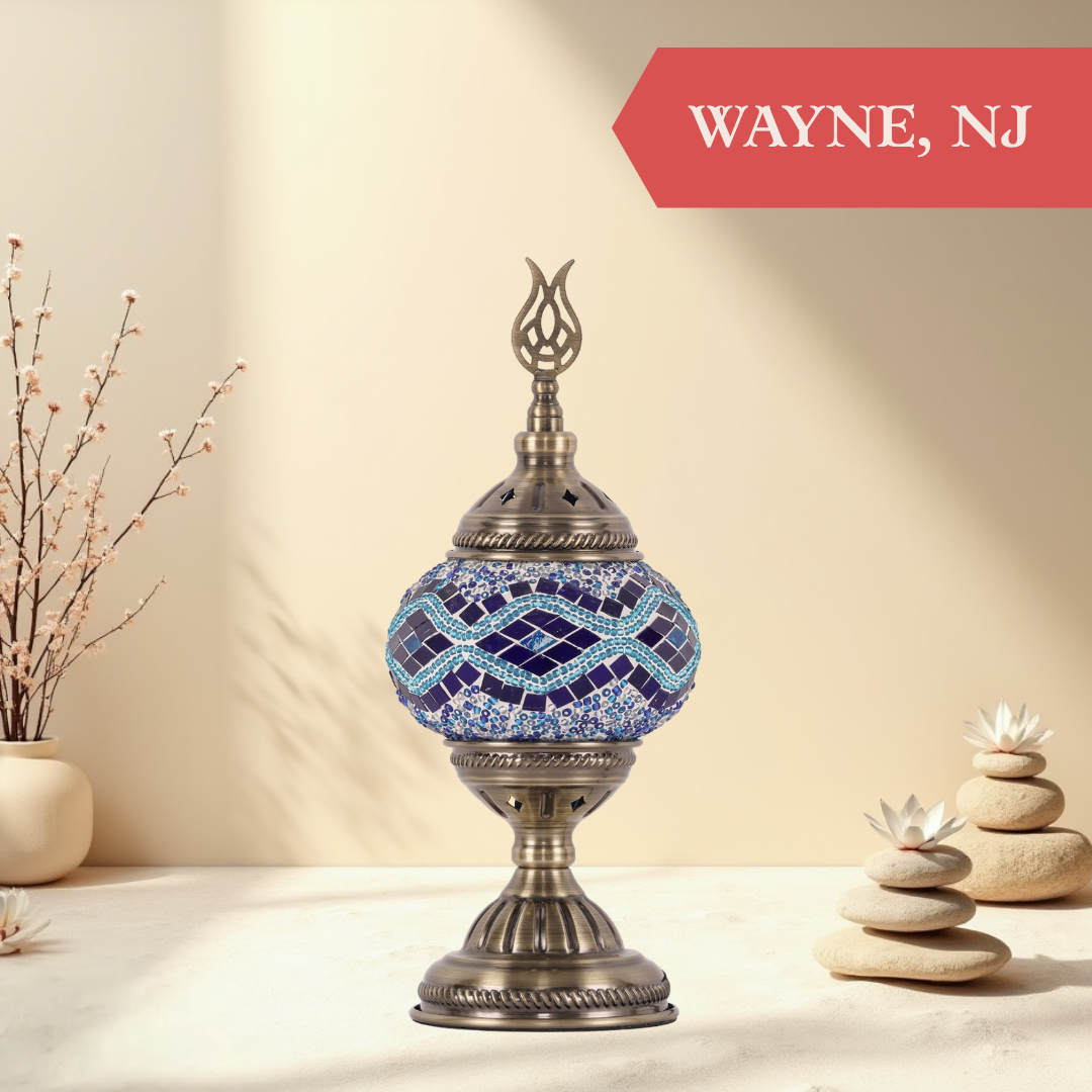 Turkish Mosaic Lamp Workshop Wayne, NJ