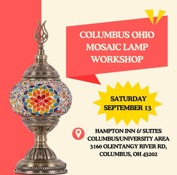 Turkish Mosaic Lamp Workshop Columbus, OH