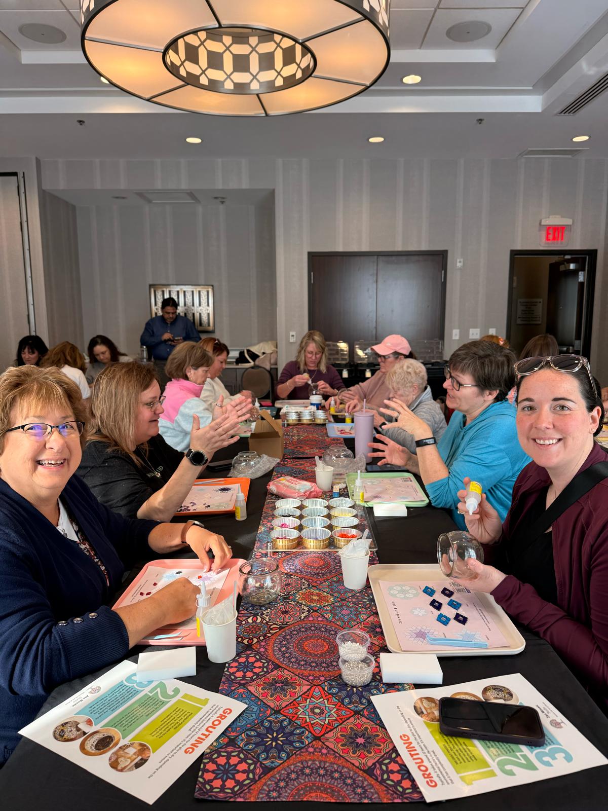 Mosaic Lamp Workshop in Columbus, OH – zenmosaicstudio.com