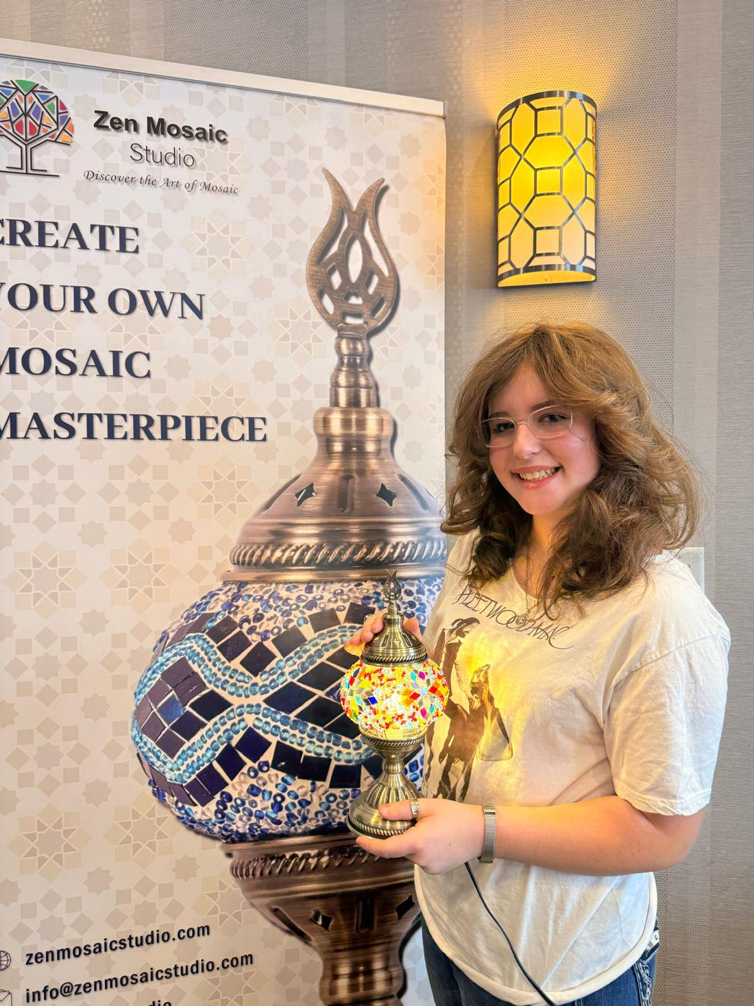 Mosaic Lamp Workshop in Cleveland, OH